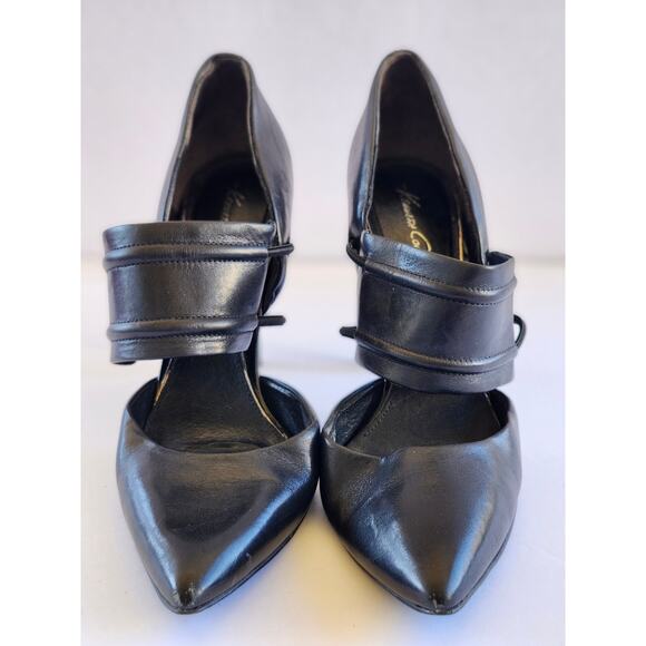 Kenneth Cole New York Water Black Leather Women's 9 Dress Pumps Regency S0070 - Picture 2 of 8